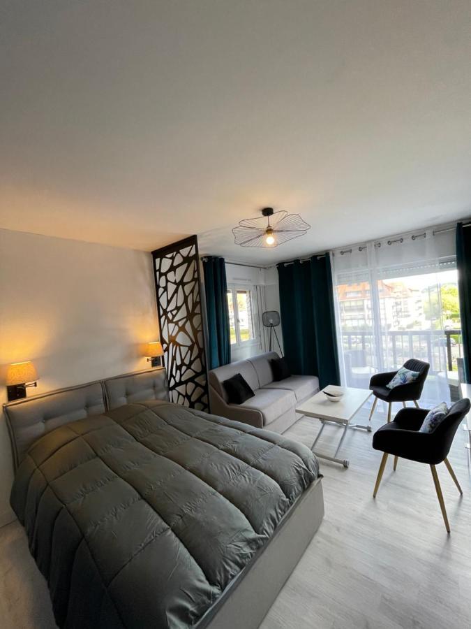 Studio Terrasse Vue Mer Villers-sur-Mer Luaran gambar