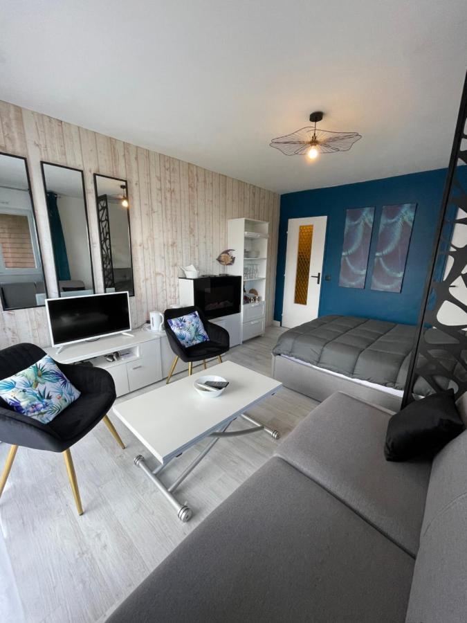 Studio Terrasse Vue Mer Villers-sur-Mer Luaran gambar