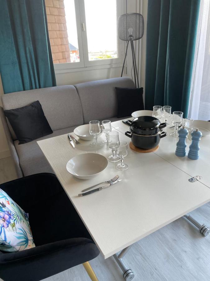 Studio Terrasse Vue Mer Villers-sur-Mer Luaran gambar